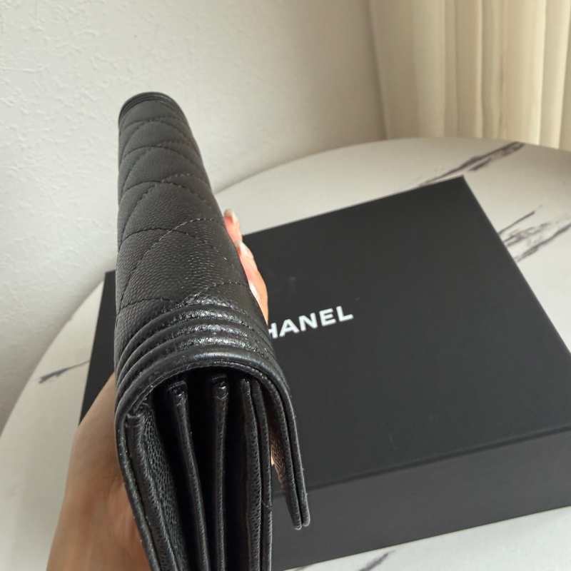 Chanel boy長夾 超級甜-10