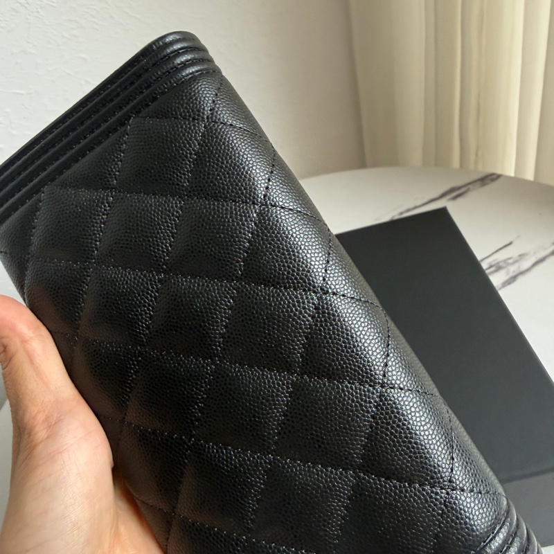 Chanel boy長夾 超級甜-12