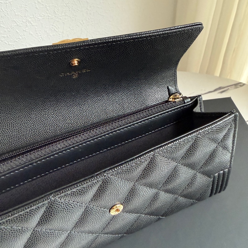 Chanel boy長夾 超級甜-14