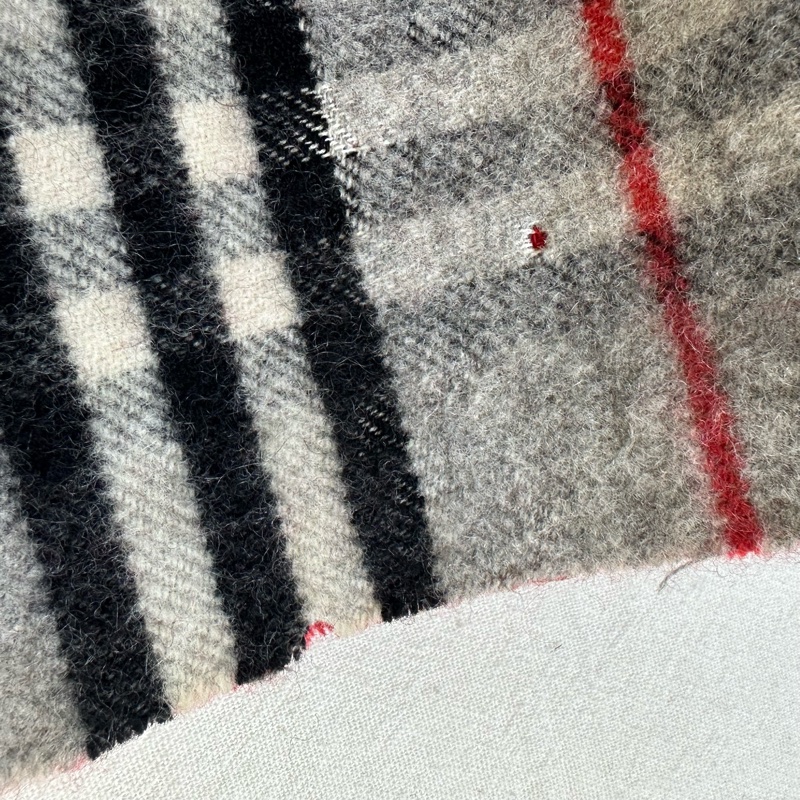 【赫蒂國際精品】Burberry 巴寶莉 羊毛格紋圍巾 vintage-7
