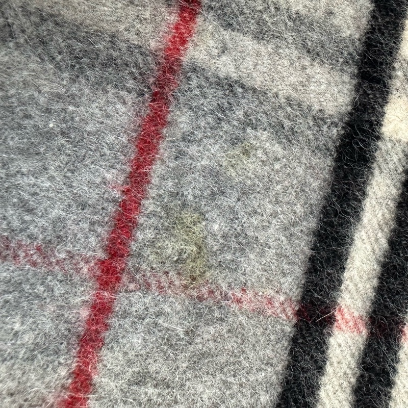 【赫蒂國際精品】Burberry 巴寶莉 羊毛格紋圍巾 vintage-8