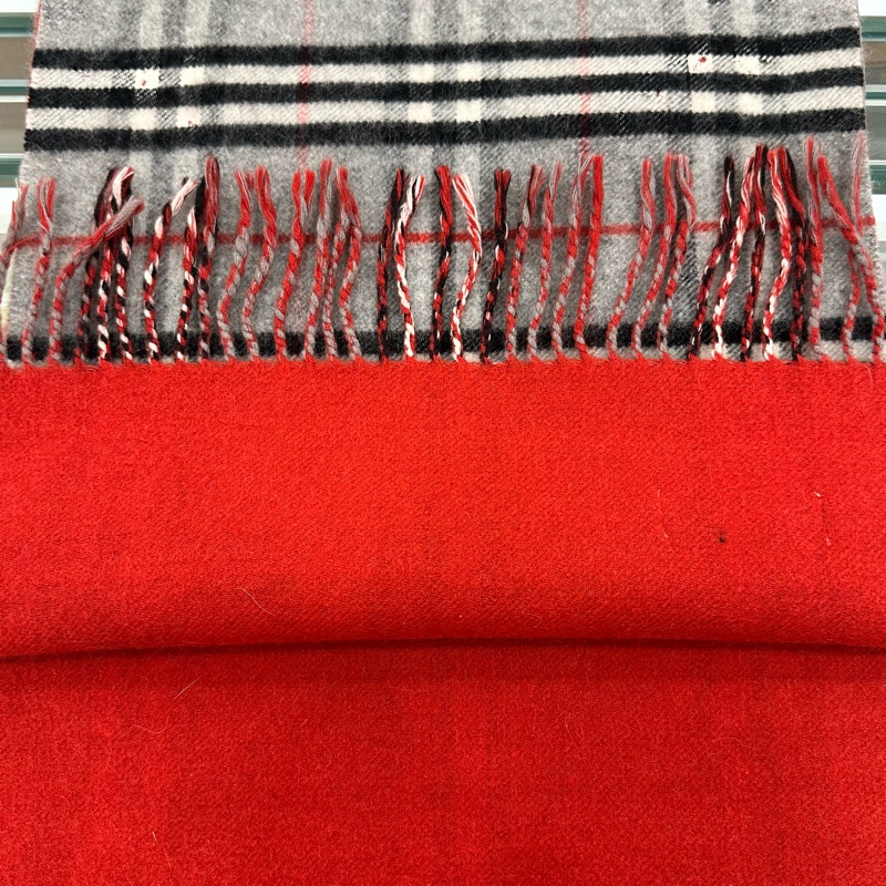【赫蒂國際精品】Burberry 巴寶莉 羊毛格紋圍巾 vintage-16