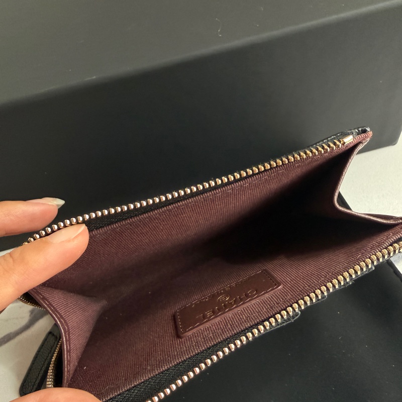 Chanel 卡片零錢包👛L型-8