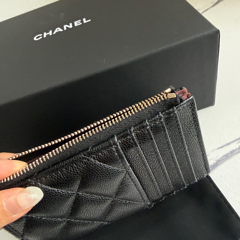 Chanel 卡片零錢包👛L型-9