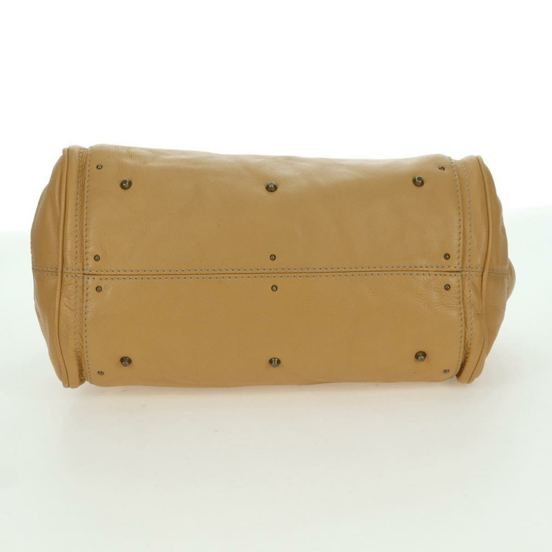 【日本直送】Chloe Paddington 手提包 皮革 米色 金色銀色 正品 am11368SAV-4