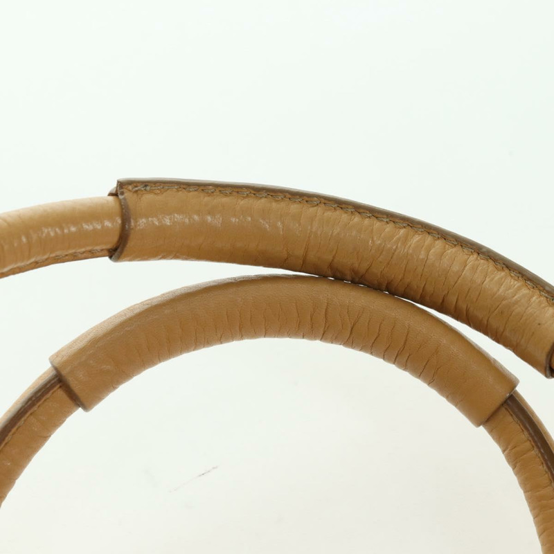 【日本直送】Chloe Paddington 手提包 皮革 米色 金色銀色 正品 am11368SAV-7