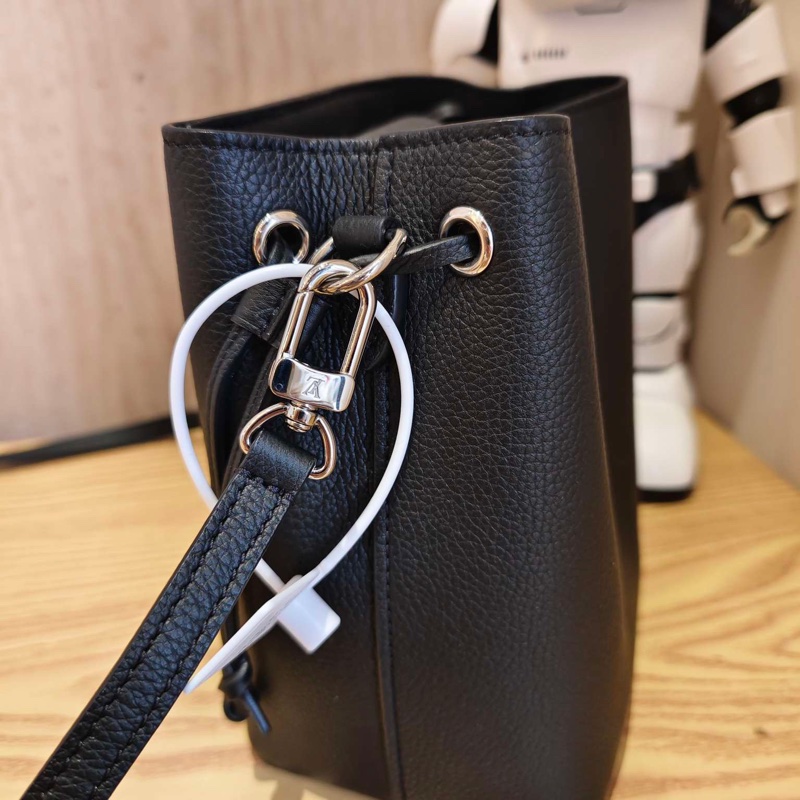 路易威登/Louis Vuitton 黑色牛皮水桶包 芯片款 🈚附件-3