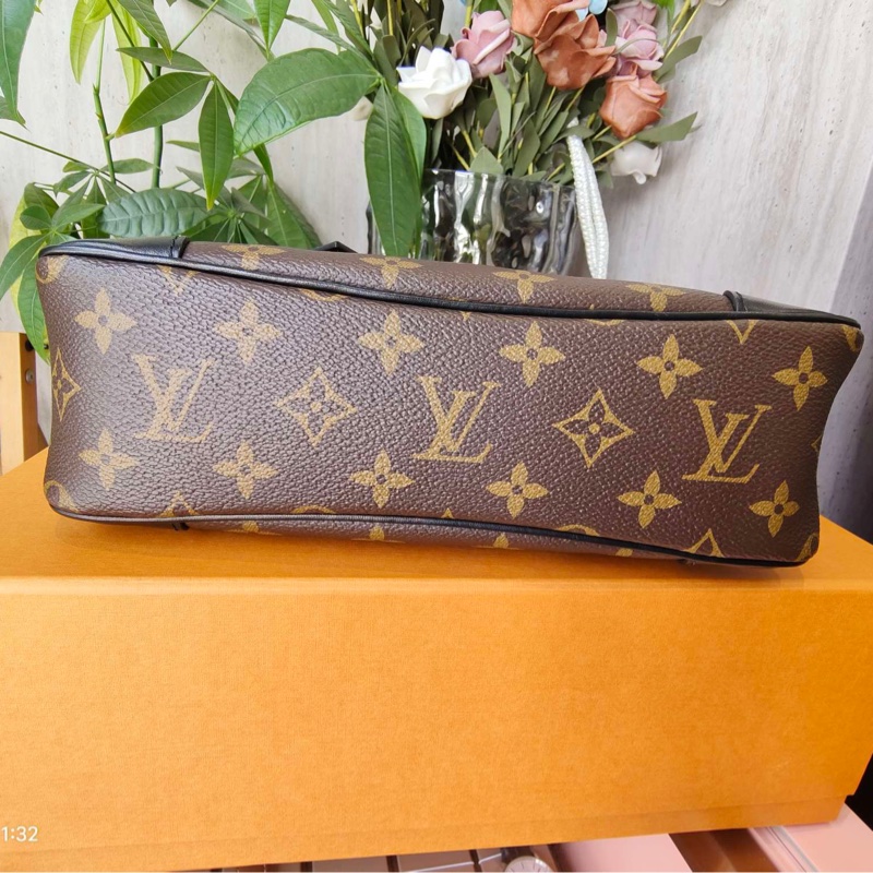 路易威登/Louis Vuitton Odeon Monogram 塗層帆布 24 x 22 x 8 芯片配塵袋-2