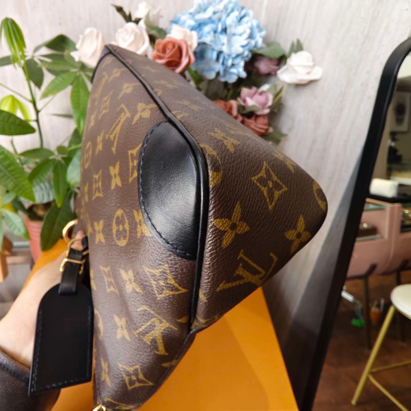 路易威登/Louis Vuitton Odeon Monogram 塗層帆布 24 x 22 x 8 芯片配塵袋-3