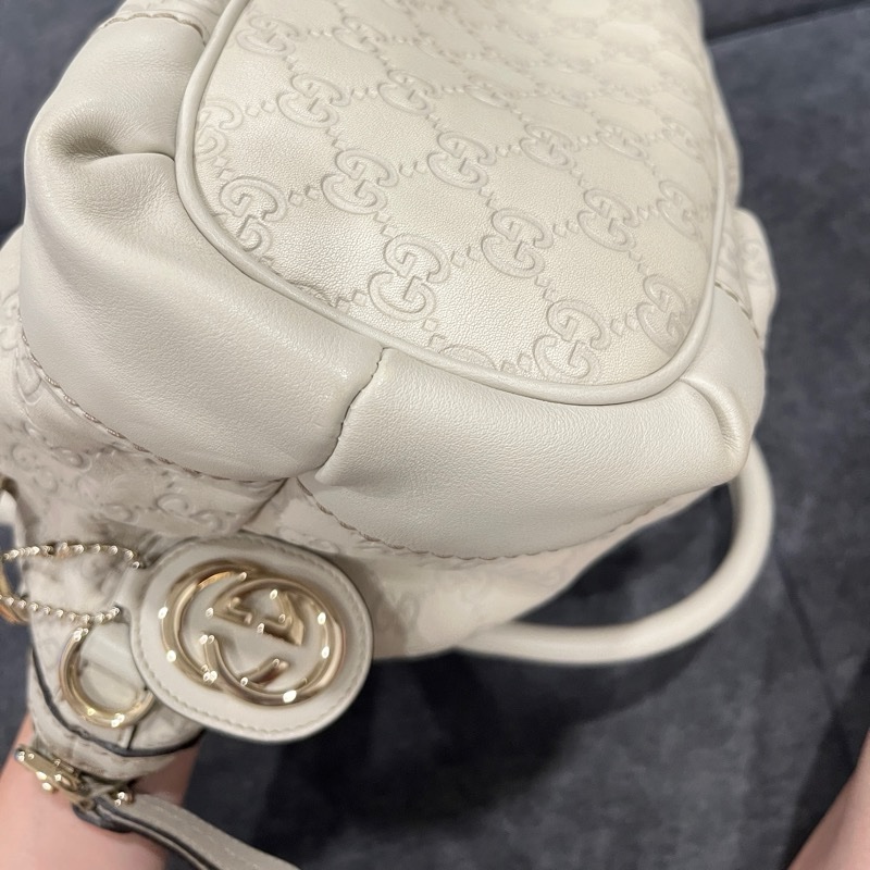 Gucci兩用包、有附揹袋、可手提也可肩背-1