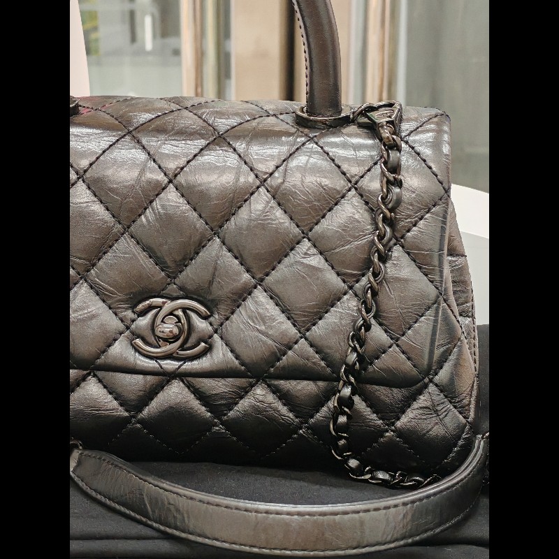 Chanel So Black Coco Handle Small 小號-1