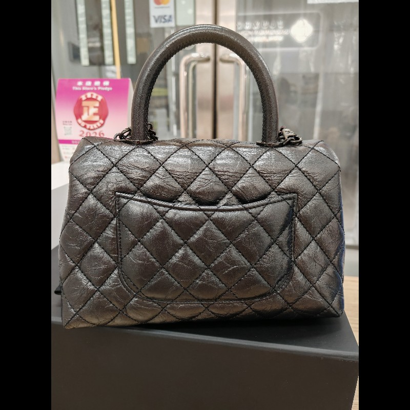 Chanel So Black Coco Handle Small 小號-2