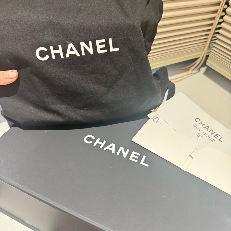 Chanel 籌碼口蓋包 白色-8