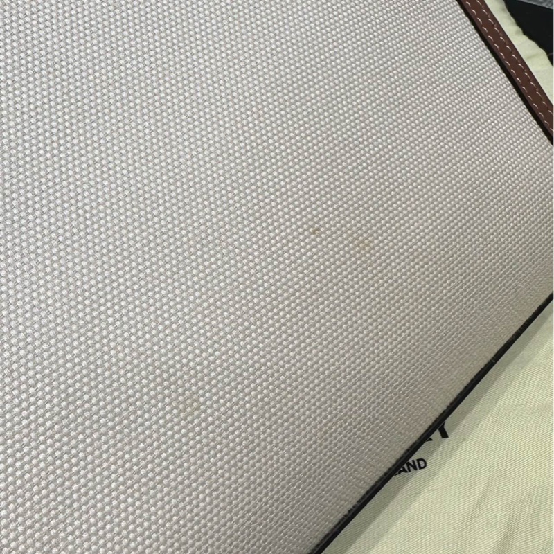 99新Burberry博柏利 自然色拼麥芽棕色 尺寸：23×6×26.5cm-7
