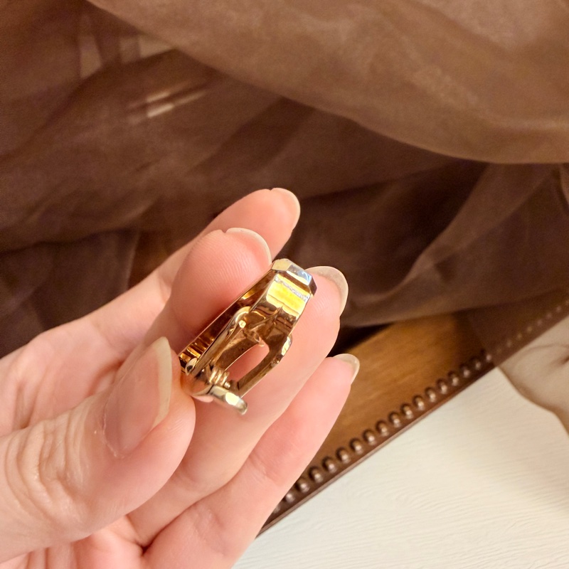 Celine 凱旋門䄂口 領帶夾 套裝 鋼 銀色 禮物-19