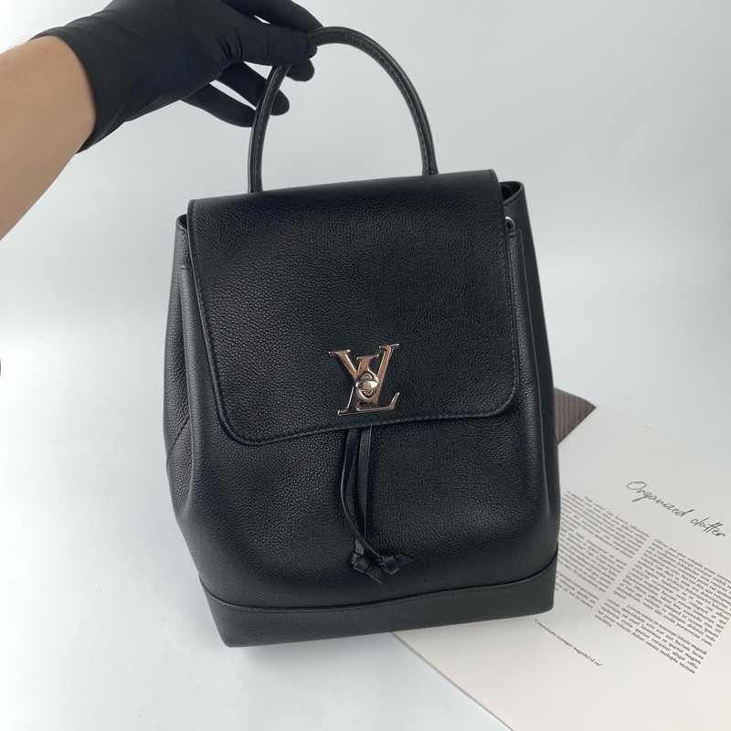 LV黑銀後背包🖤-0