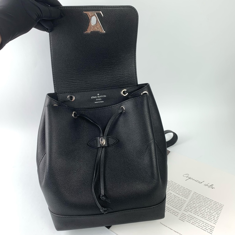 LV黑銀後背包🖤-7