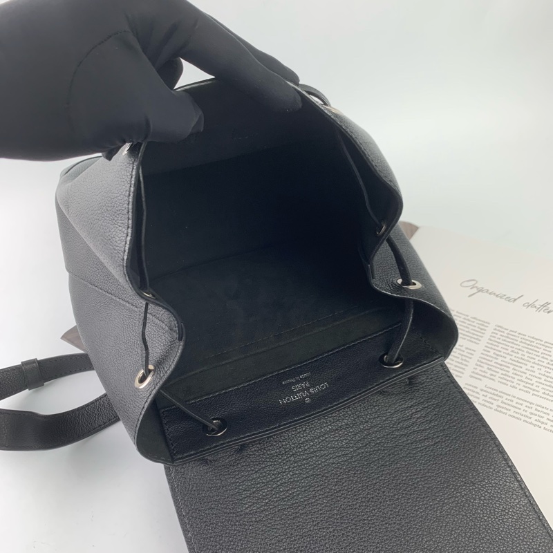 LV黑銀後背包🖤-8