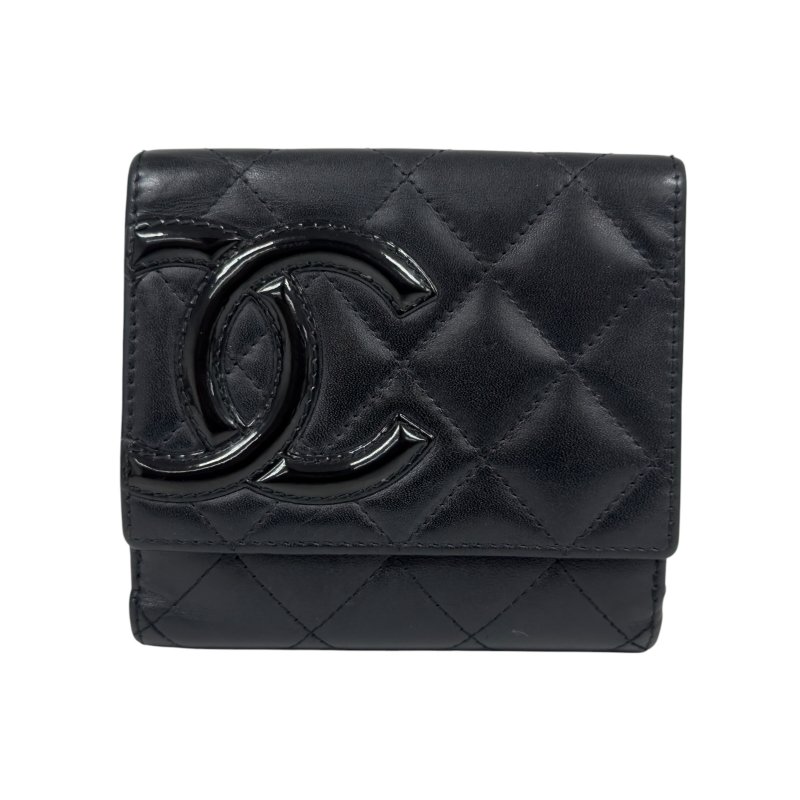 CHANEL CC Cambon 短銀包-0