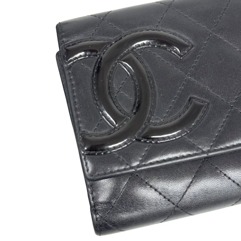 CHANEL CC Cambon 短銀包-2