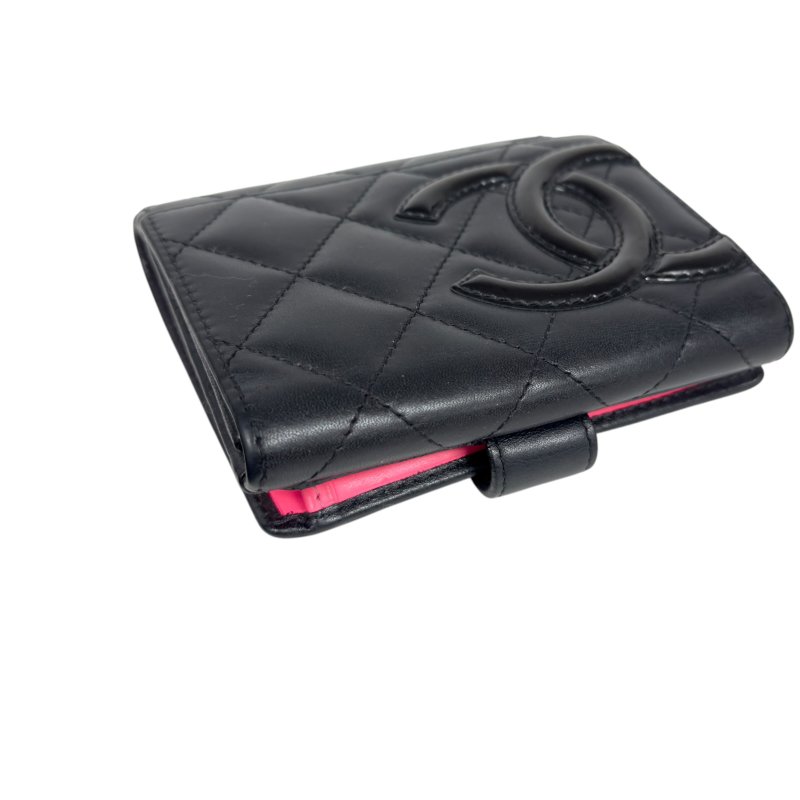 CHANEL CC Cambon 短銀包-8