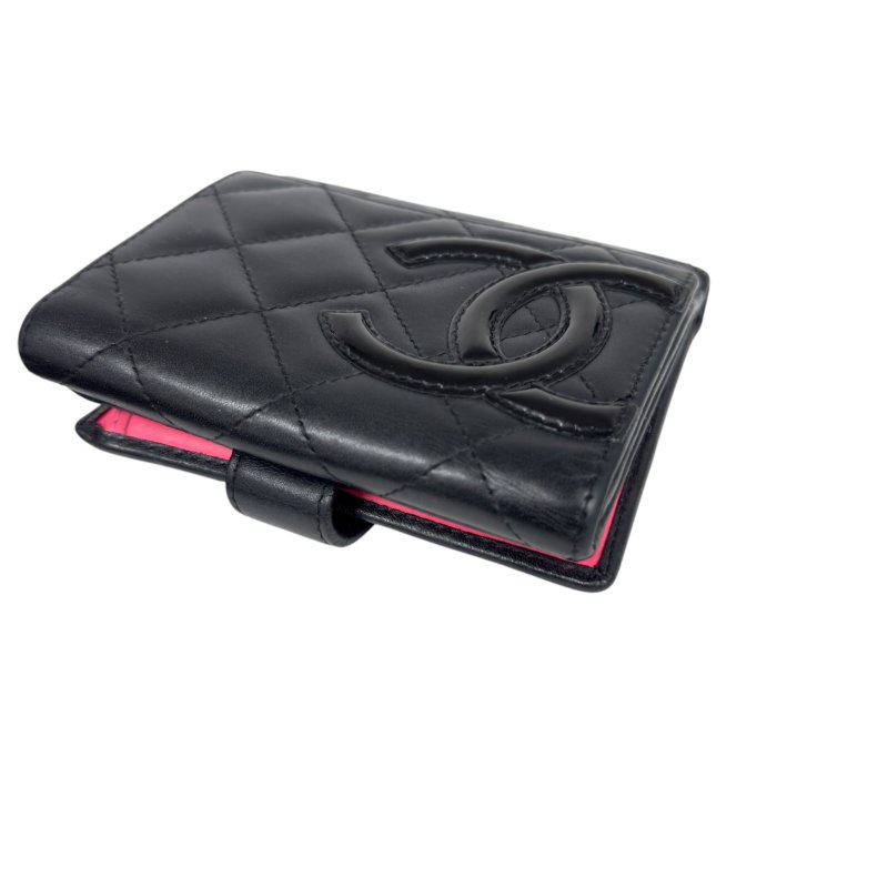 CHANEL CC Cambon 短銀包-9