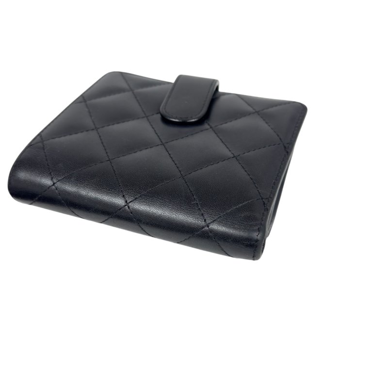 CHANEL CC Cambon 短銀包-11