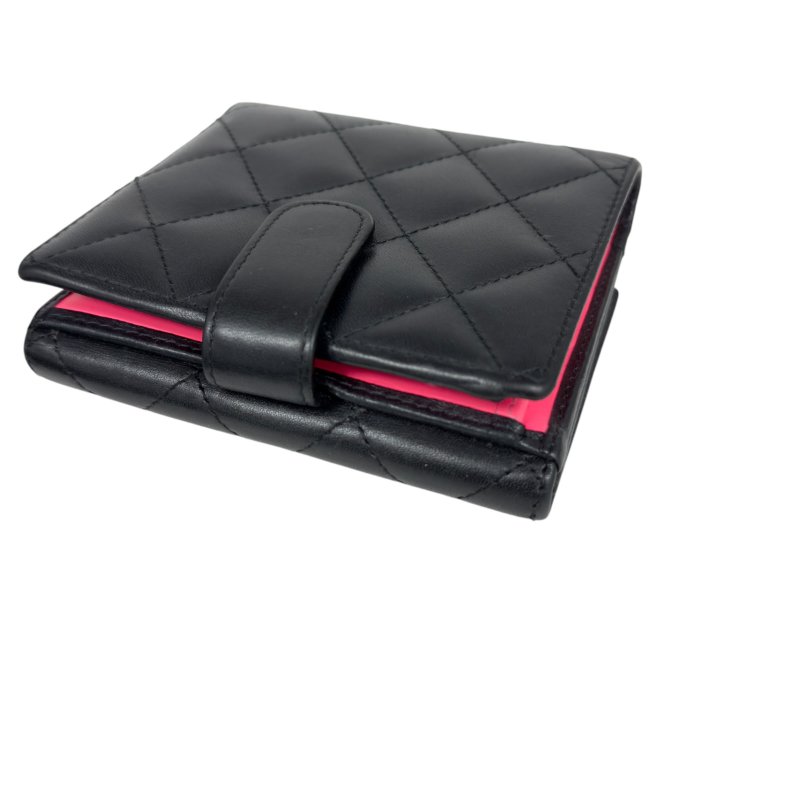 CHANEL CC Cambon 短銀包-13