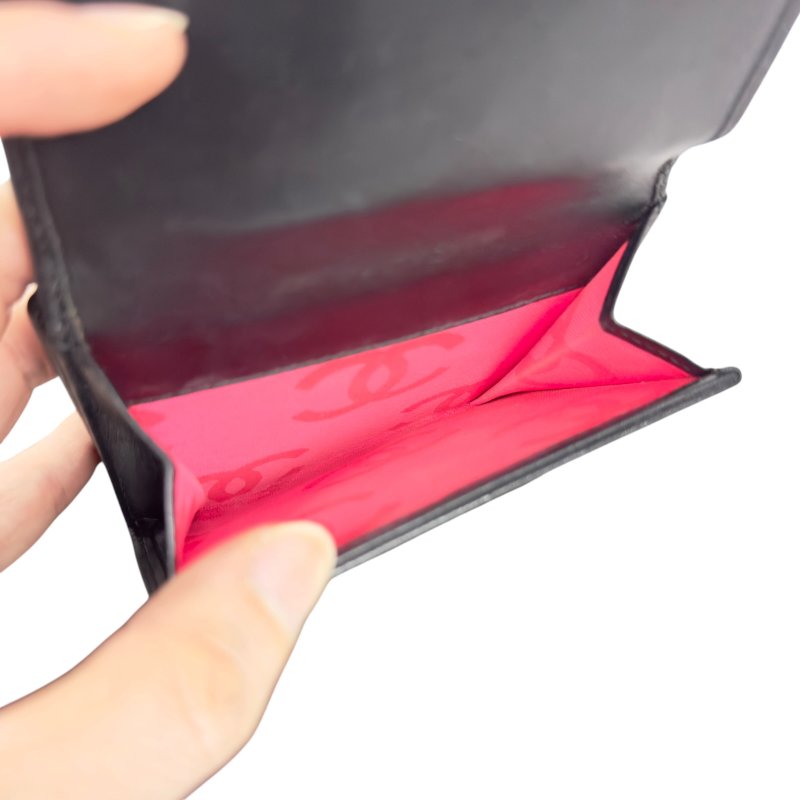 CHANEL CC Cambon 短銀包-15