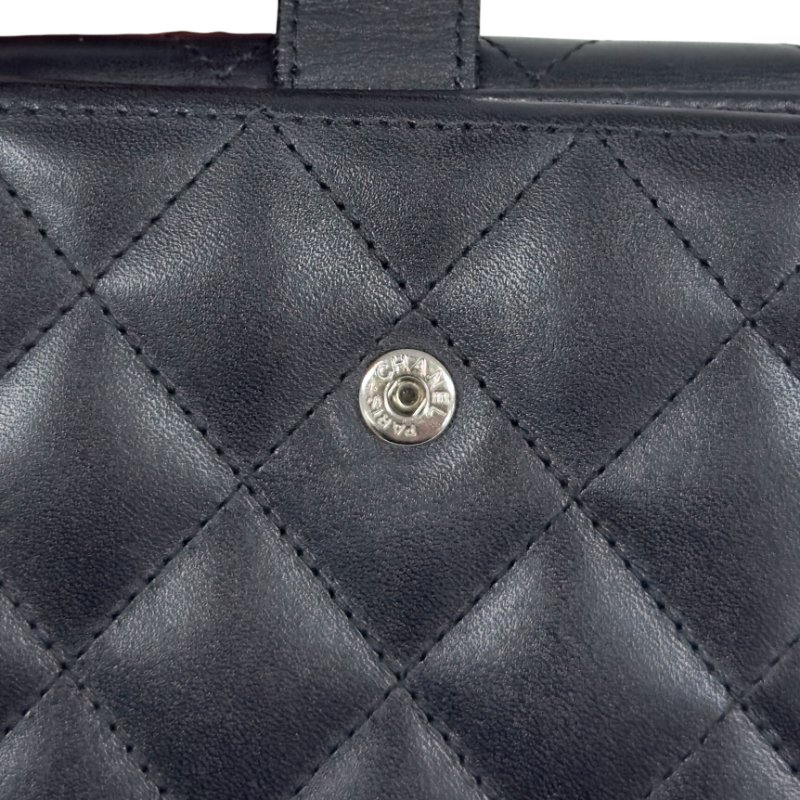 CHANEL CC Cambon 短銀包-18