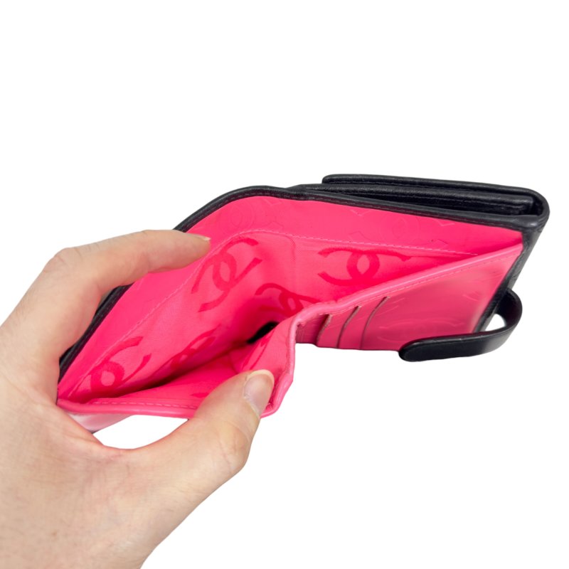 CHANEL CC Cambon 短銀包-23