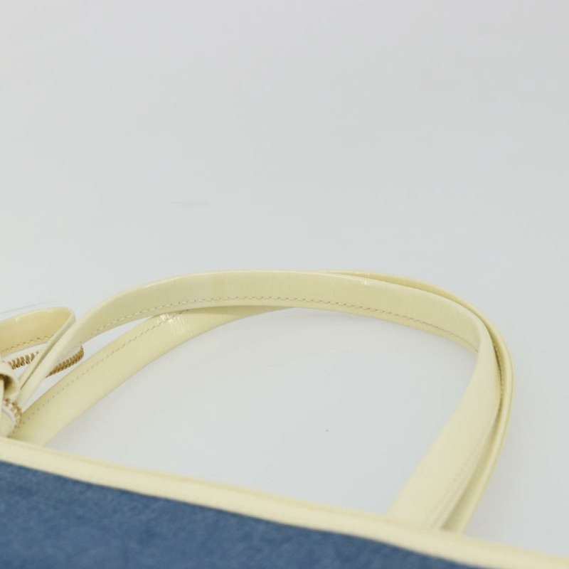 【日本直送】Christian Dior Diora 手提包 牛仔布 海軍藍 金色 正品 175416A-7