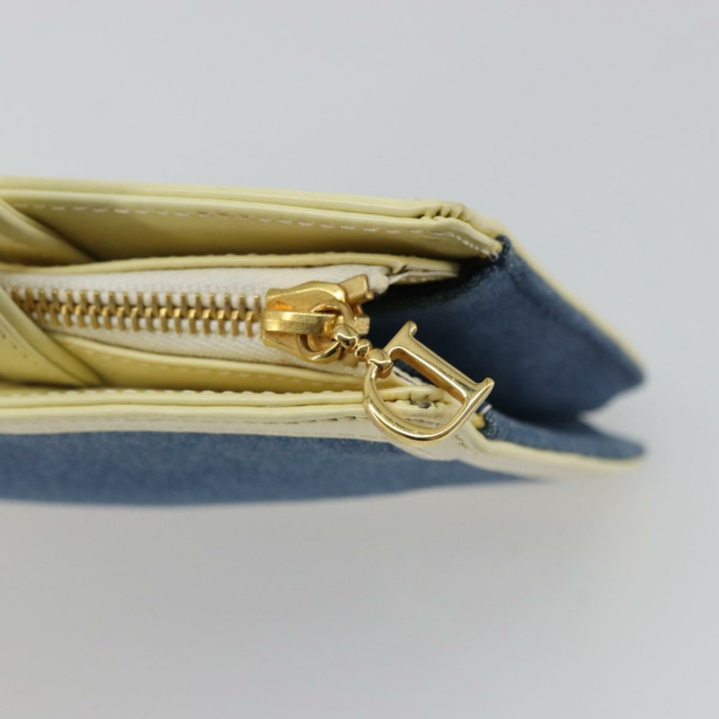 【日本直送】Christian Dior Diora 手提包 牛仔布 海軍藍 金色 正品 175416A-8