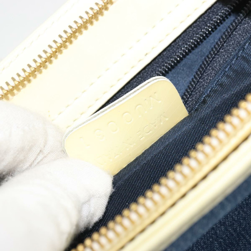 【日本直送】Christian Dior Diora 手提包 牛仔布 海軍藍 金色 正品 175416A-11