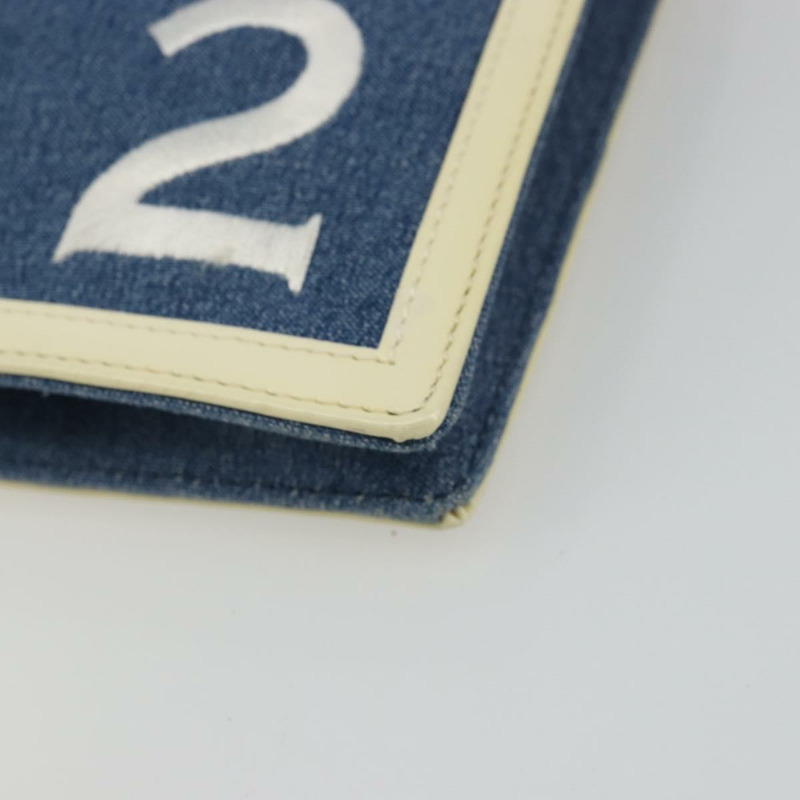 【日本直送】Christian Dior Diora 手提包 牛仔布 海軍藍 金色 正品 175416A-13