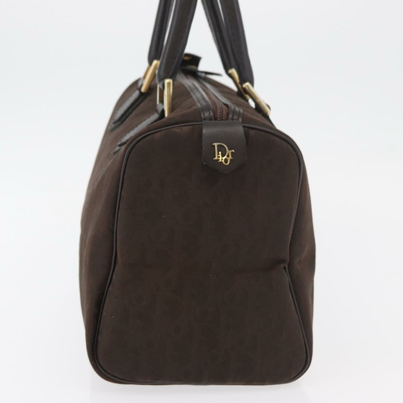 【日本直送】Christian Dior Trotter帆布波士頓包 棕色金色 正品 mr2343A-2