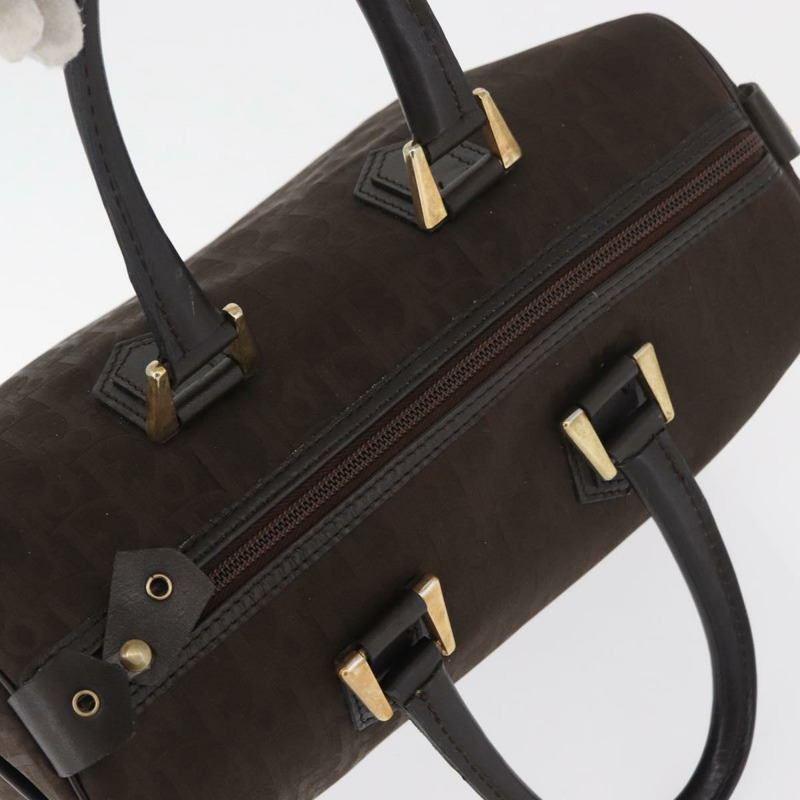 【日本直送】Christian Dior Trotter帆布波士頓包 棕色金色 正品 mr2343A-5