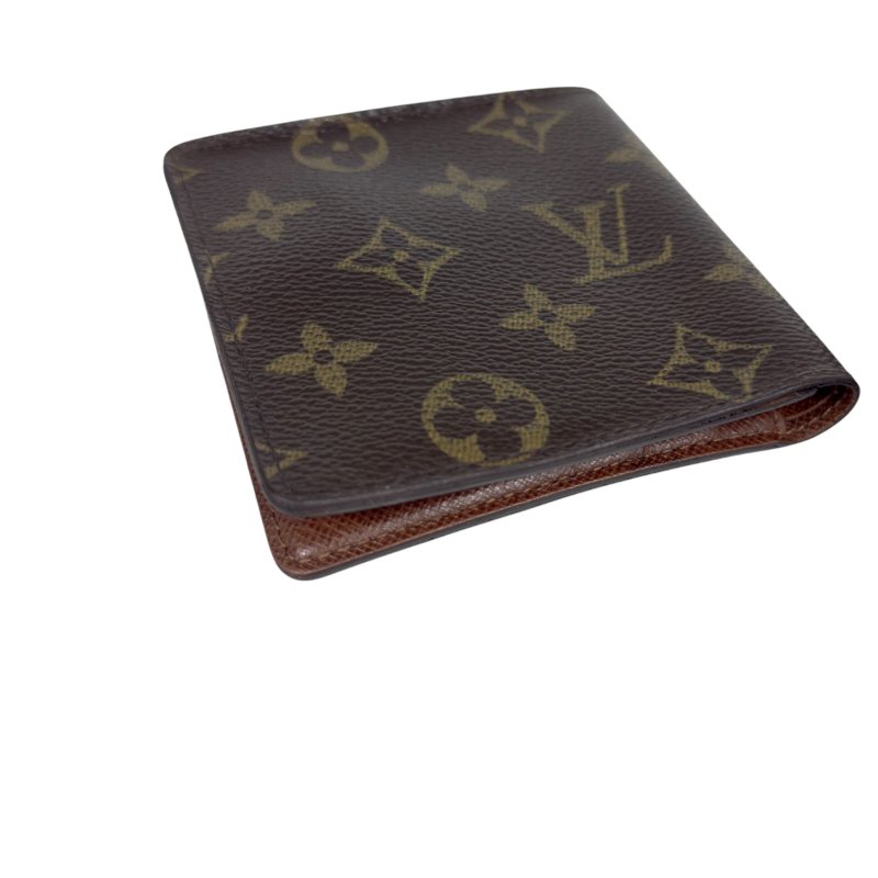 LOUIS VUITTON 老花 短銀包-6