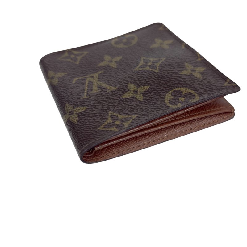 LOUIS VUITTON 老花 短銀包-8