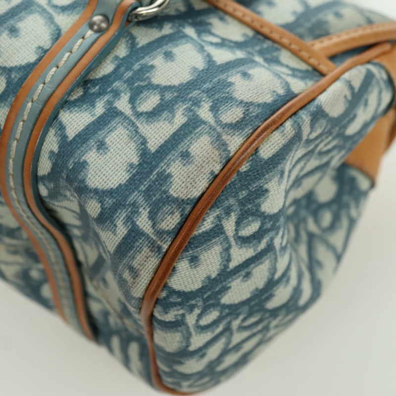 【日本直送】Christian Dior Trotter帆布浪漫鏈條包 PVC淺藍色 正品 YKZ1362SAV-8