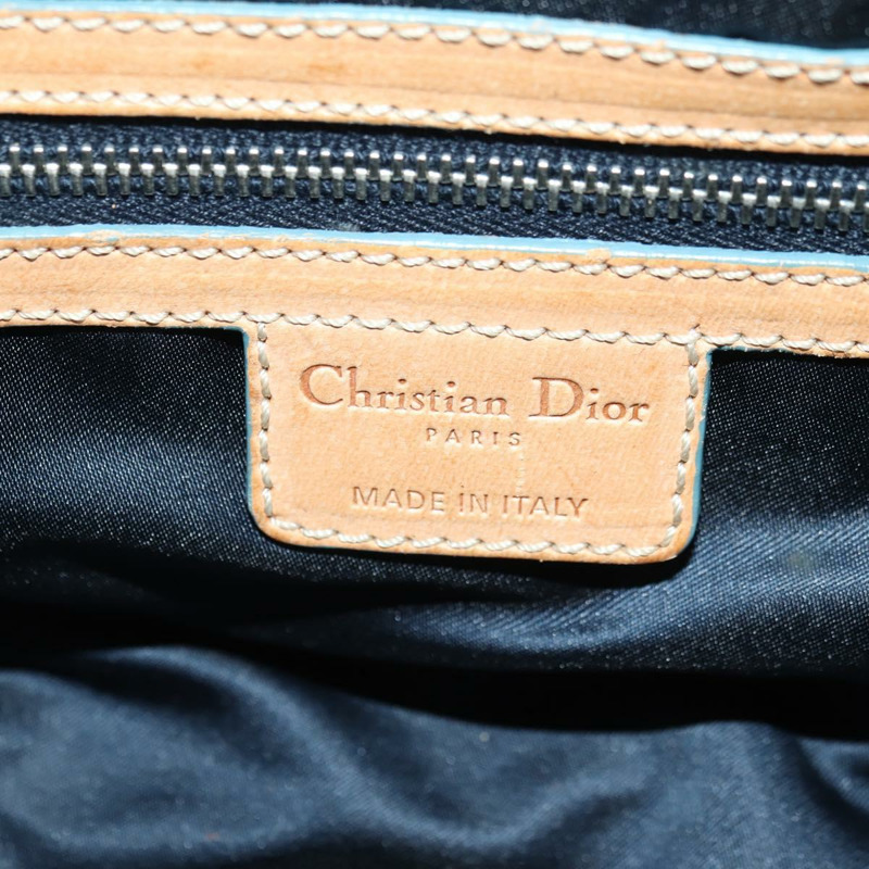 【日本直送】Christian Dior Trotter帆布浪漫鏈條包 PVC淺藍色 正品 YKZ1362SAV-17
