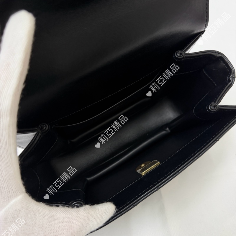 莉亞精品♡Chanel 手柄口蓋包 二手美包-14