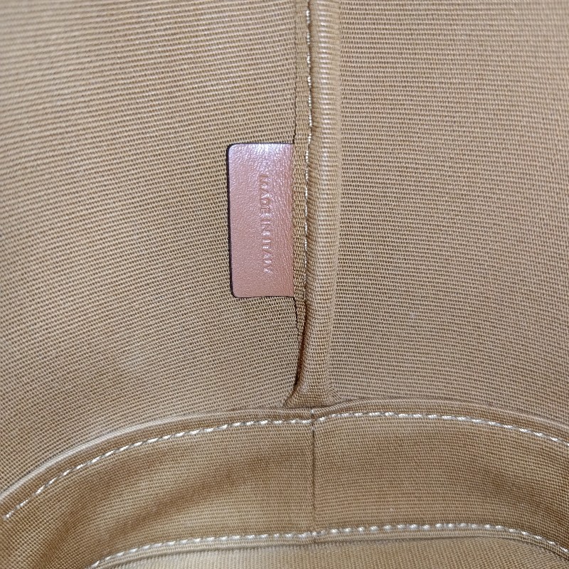 CELINE BUCKET 小型 Triomphe 老花帆布小牛皮肩背水桶包-9