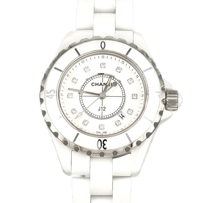 香奈兒 J12 33毫米 陶瓷 12P H1628 石英錶-0