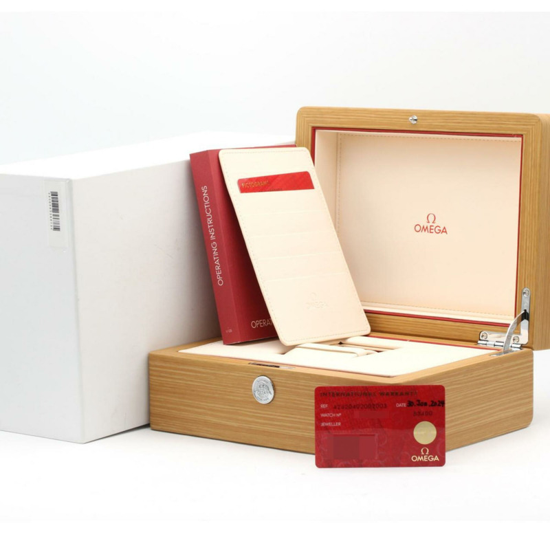 歐米茄碟飛系列尊貴系列玫瑰金組合腕錶 424.20.40.20.02.003 SSxPG 自動腕錶-6