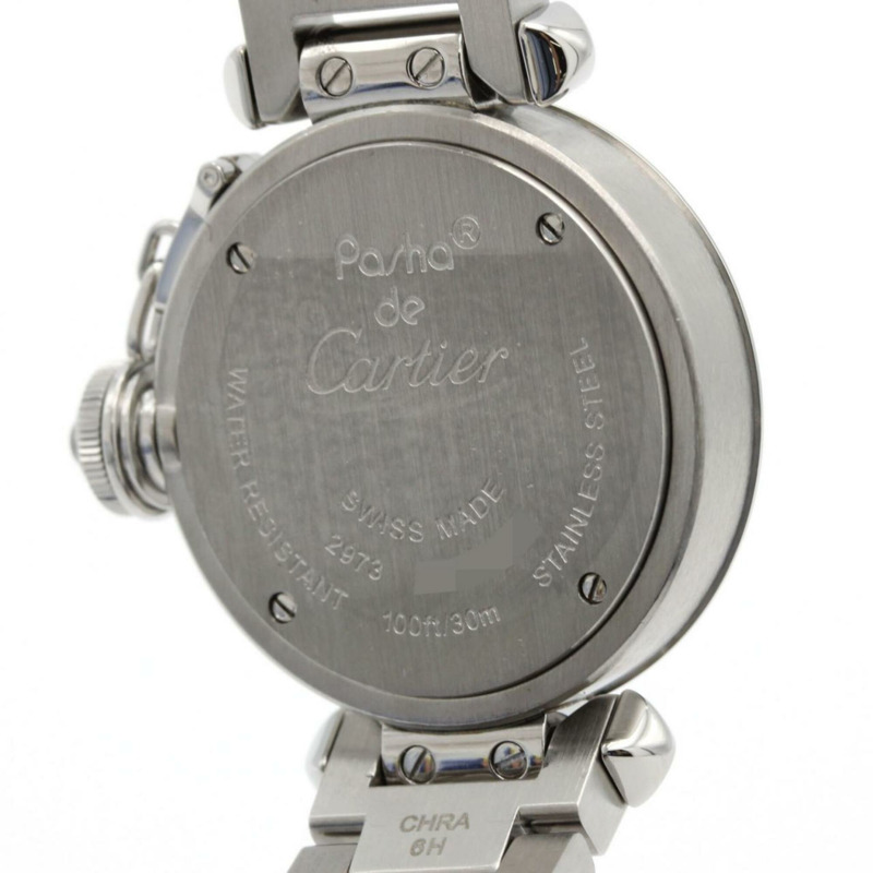 卡地亞 Miss Pasha W3140007 精鋼石英腕錶-6