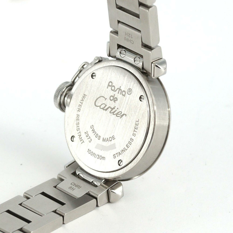 卡地亞 Miss Pasha W3140008 精鋼石英腕錶-5