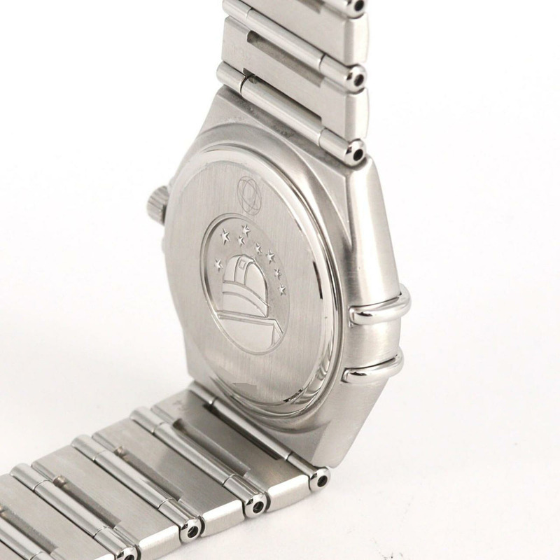 歐米茄星座系列 1572.30 精鋼石英錶-5