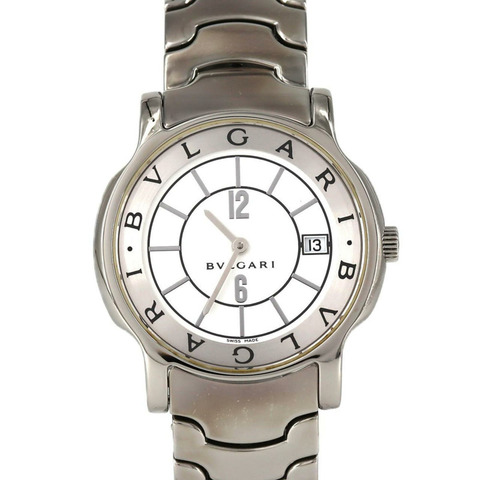 寶格麗 Solotempo ST35S ST35WSSD 不鏽鋼石英腕錶