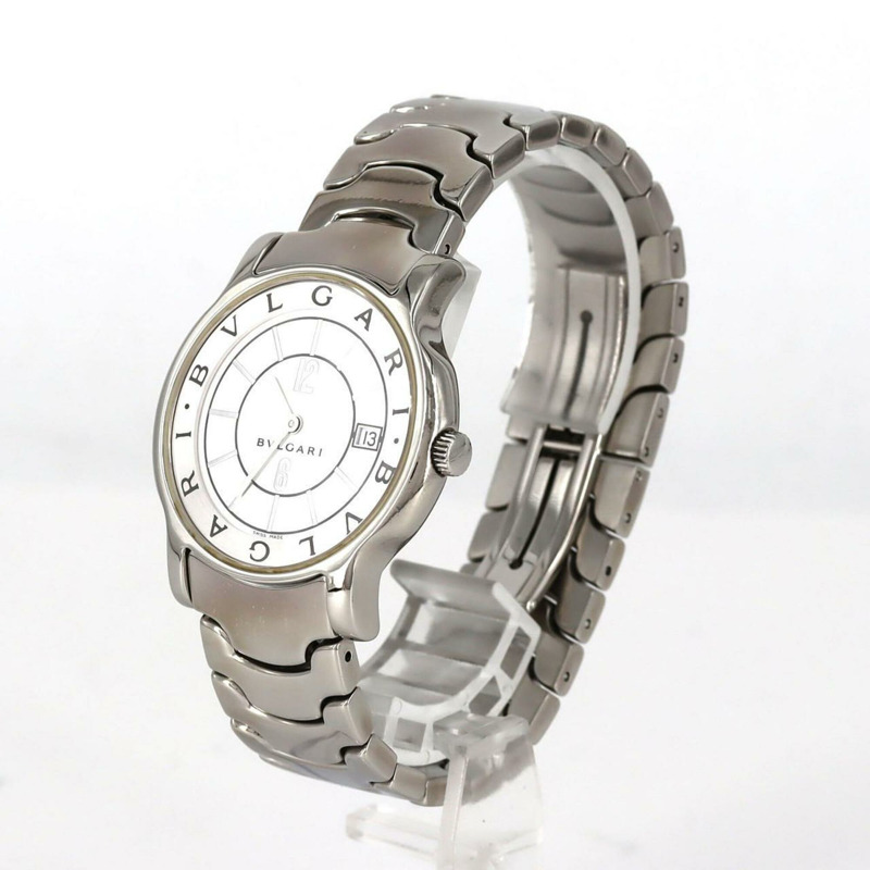 寶格麗 Solotempo ST35S ST35WSSD 不鏽鋼石英腕錶-1